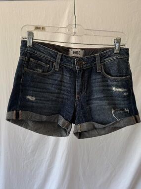 Paige Jimmy Jimmy Jean Denim Shorts Robyn 24 EUC